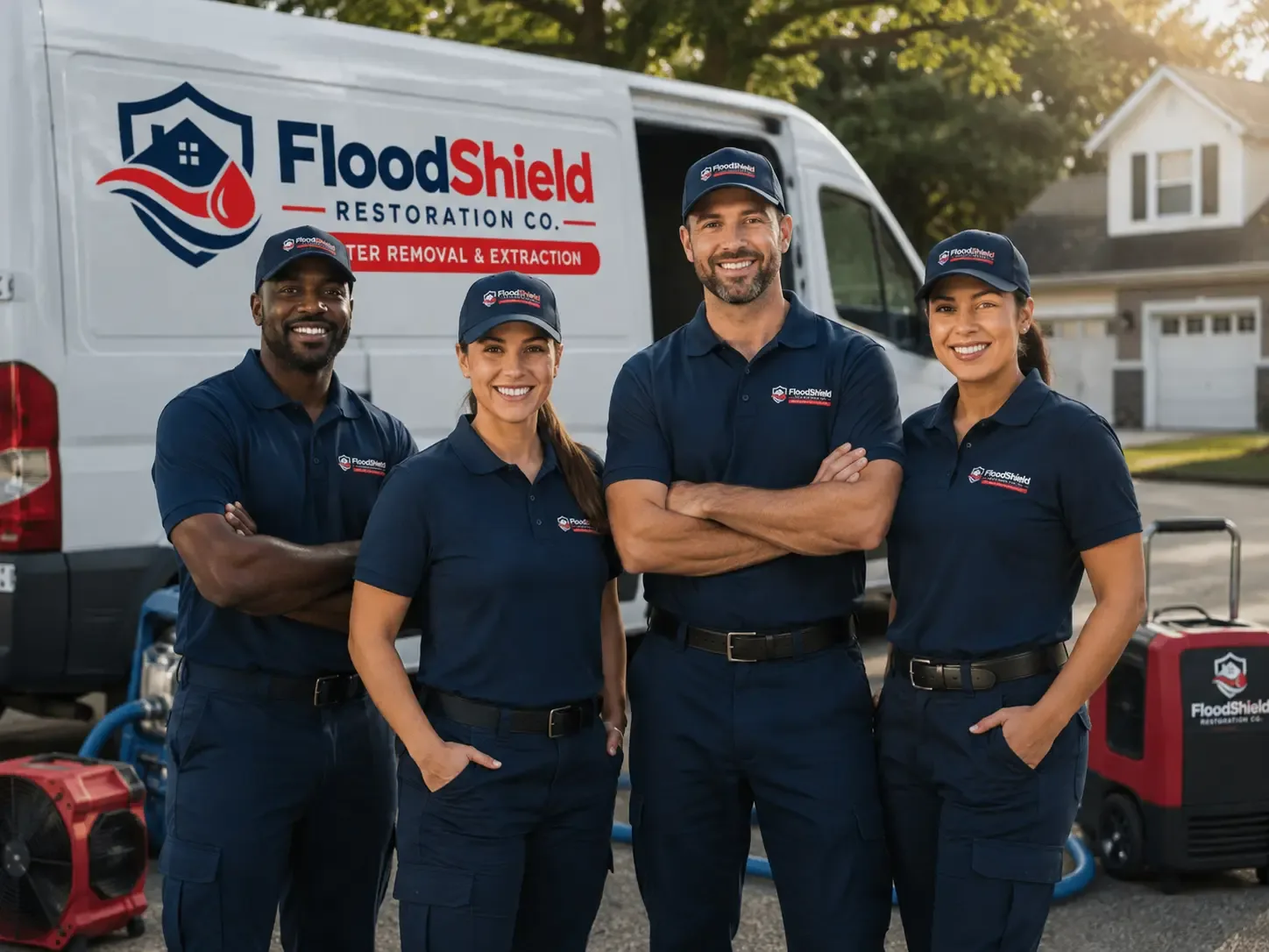 Flood Damage Restoration company in Hazard, NE